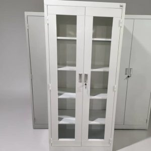 Armoire métallique de rangement à deux portes. – Image 1