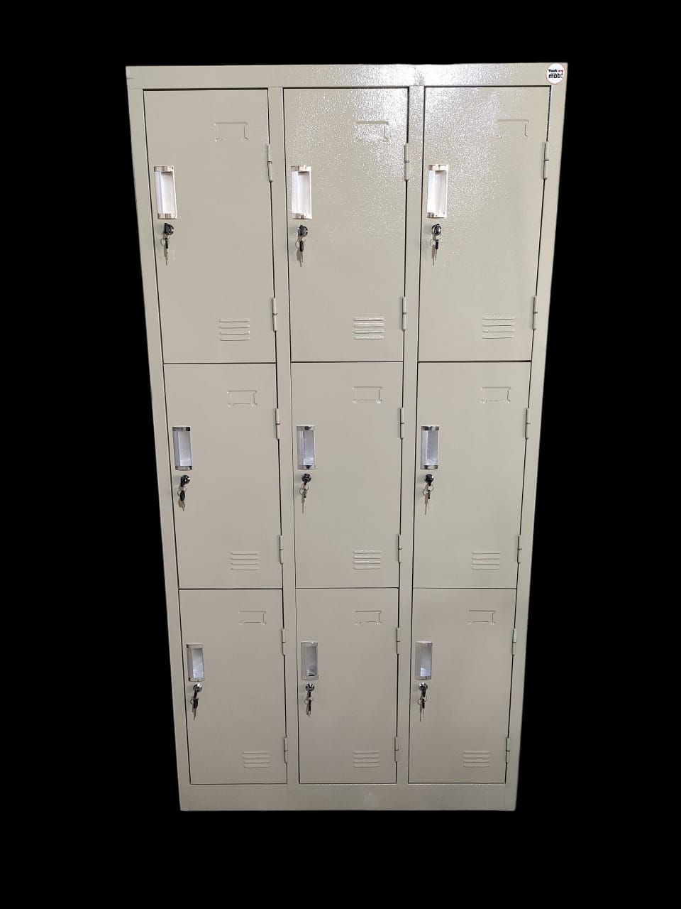 Armoire Vestiaire Multicases Métallique (9 Case / 3 Colonnes) – Image 1
