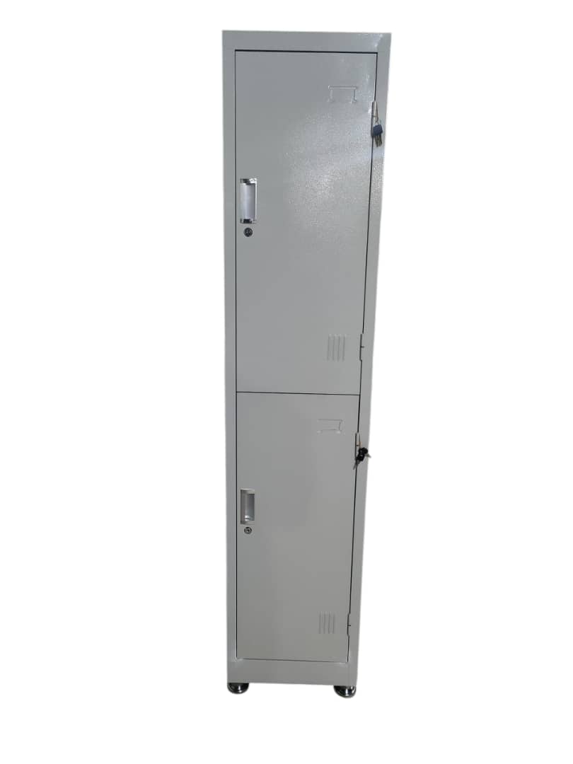 Armoire Vestiaire Métallique Monobloc (2 Portes) – Image 1