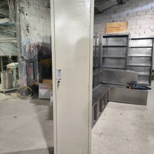 Armoire Vestiaire Métallique Monobloc (1 Porte) – Image 1